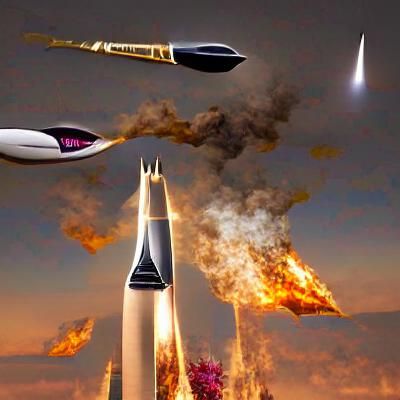 Rocket Launch: Exploring Themes of Power and Ambition
