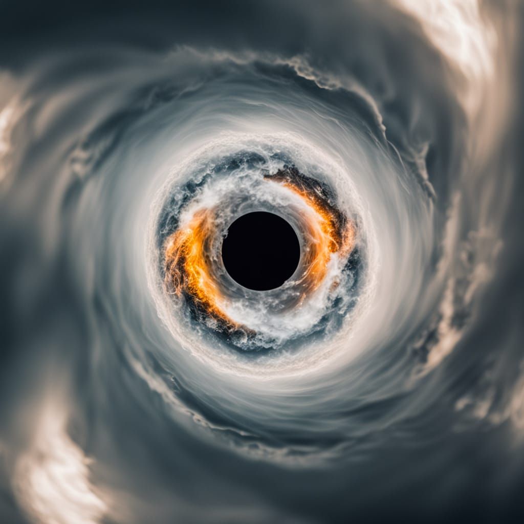 Elegant Yin Yang within Storm's Calm