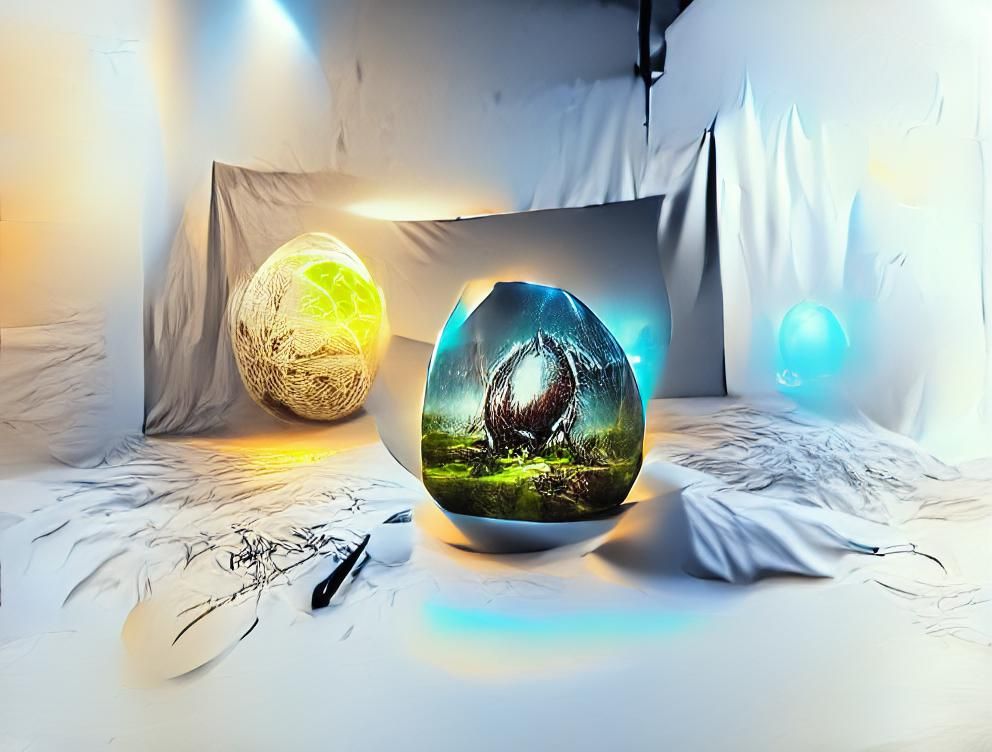Glass Dragon Egg Orb