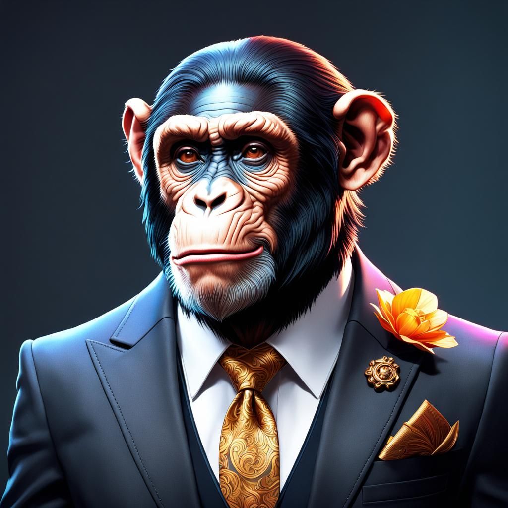 Suit up Chimp