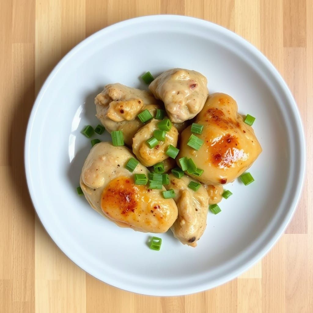 Golden Brown Roasted Chicken