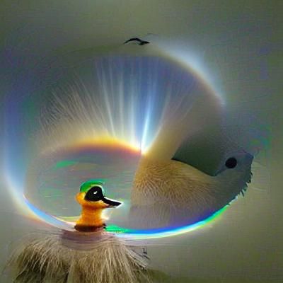 Duck with Halo: An Unexpected Angel