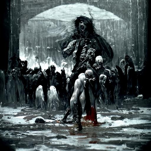 Blood Rain in Hell: A Horror Masterpiece