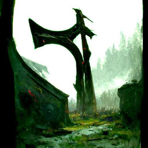 Sinister Rune Art by Rutkowski