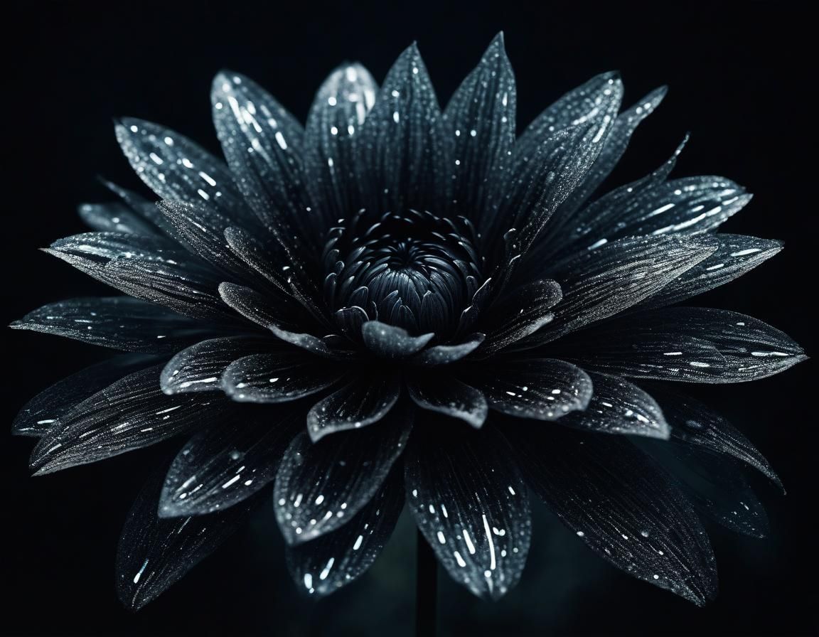 Ethereal Envy Sigh: Abstract Impasto Floral Art