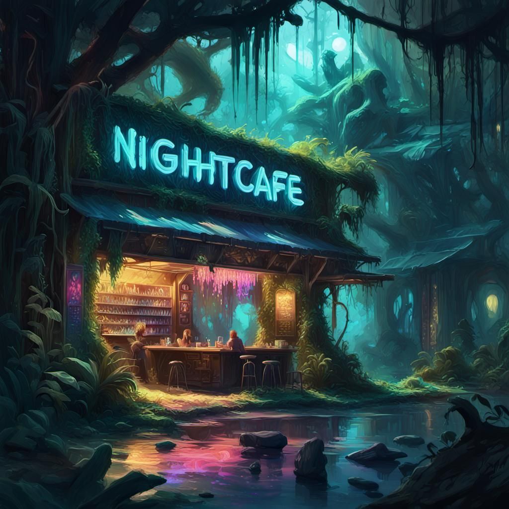 NIGHTCAFE 💜💖💗