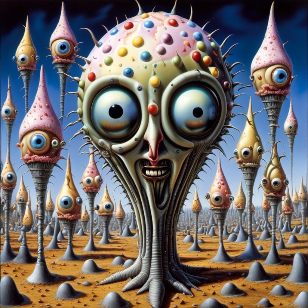 Field of Heads