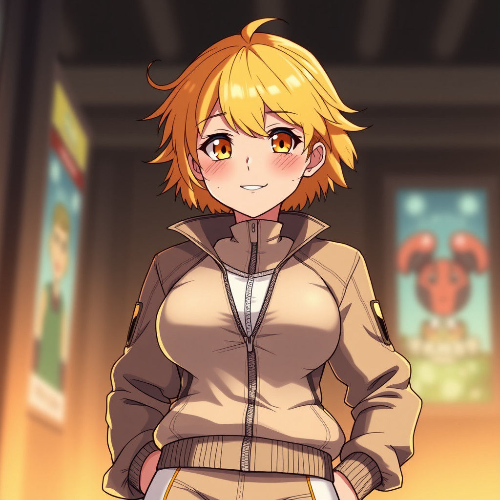 Anime Heroine with Golden Fortification Quirk