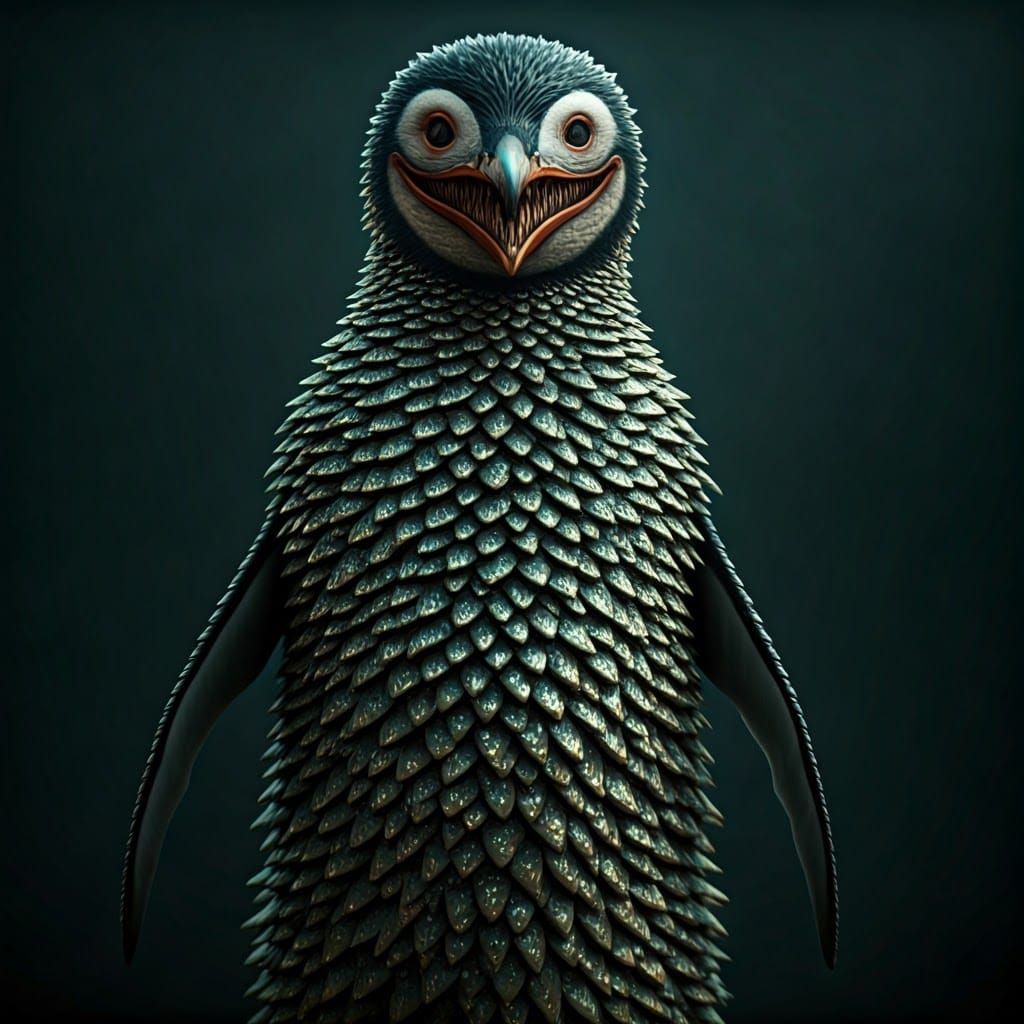 Eldritch Horror: Armored Penguin from Another Dimension