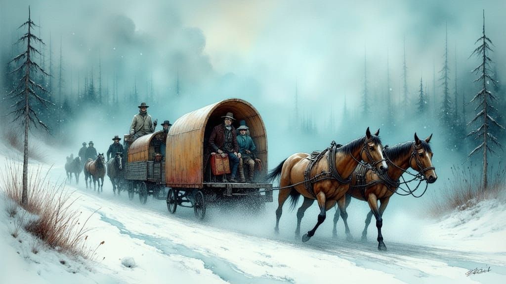 Budget fare wagon train tickets really sucked!