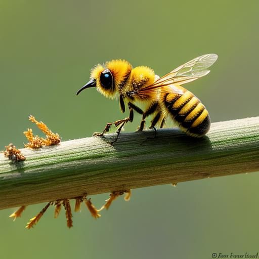Bee Weaver Creates Honeycomb Art
