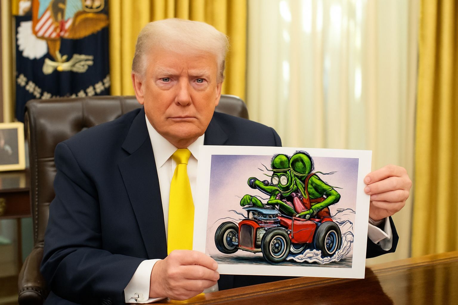 Ratfink Monster in Hotrod Art