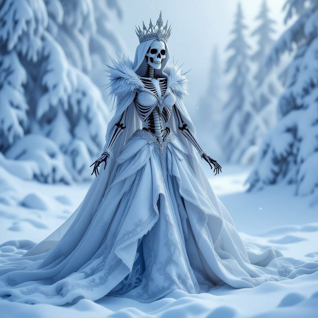 Snowstorm ice queen