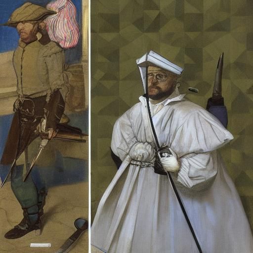 Lancer with Lancet: Holbein and Matisse Fusion