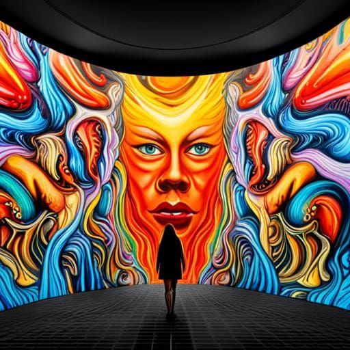 Hell's Entrance: Gorgeous Women in Graffiti Art