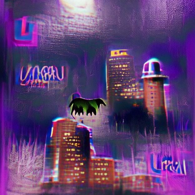 Evocative AI-Generated Urban Legend Image