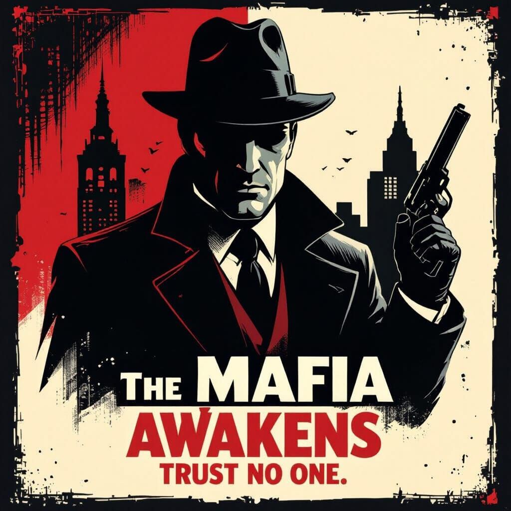 Mafia Game Poster: The Mafia Awakens