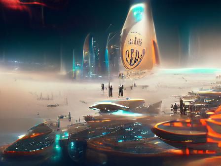 Sci-Fi Liar's Club: 8K Concept Art