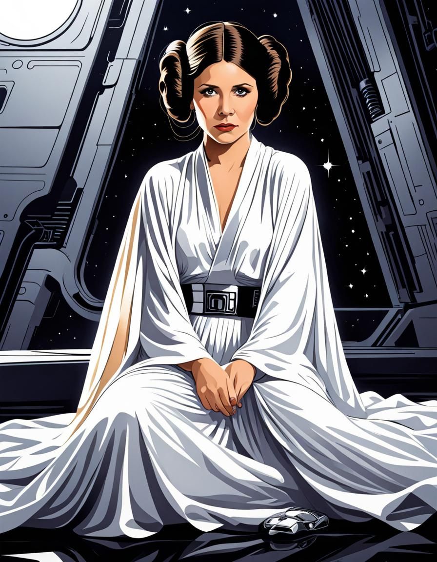 Princess Leia Portrait