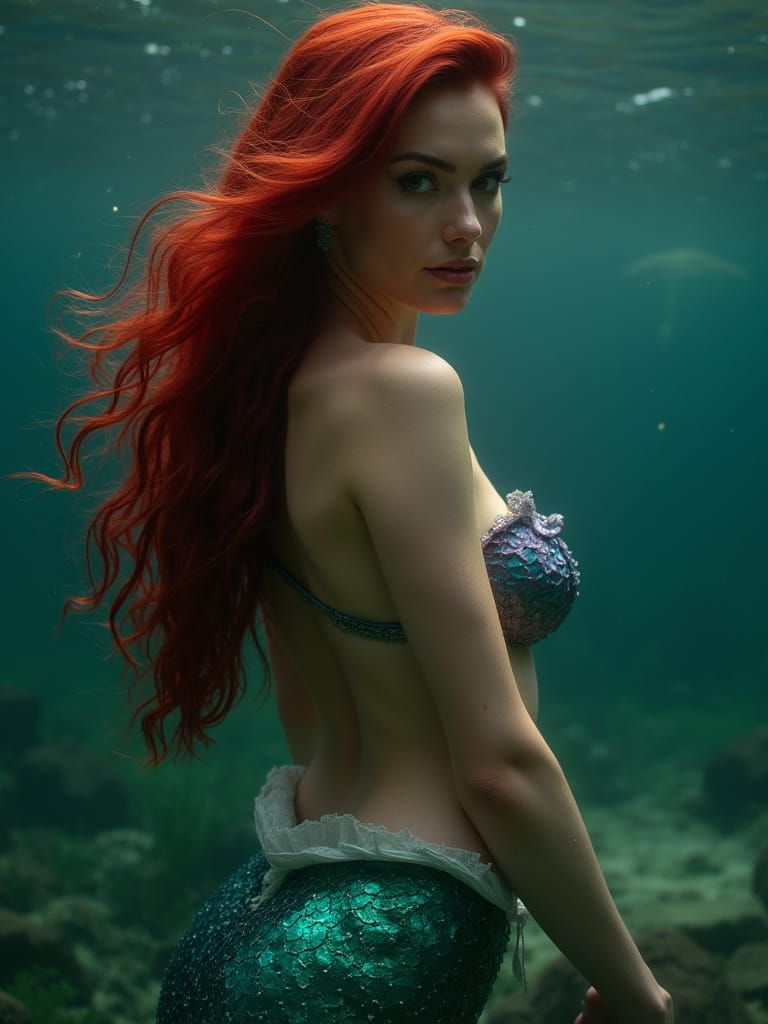 Megan Fox as Ariel in Harcourt Studio Style