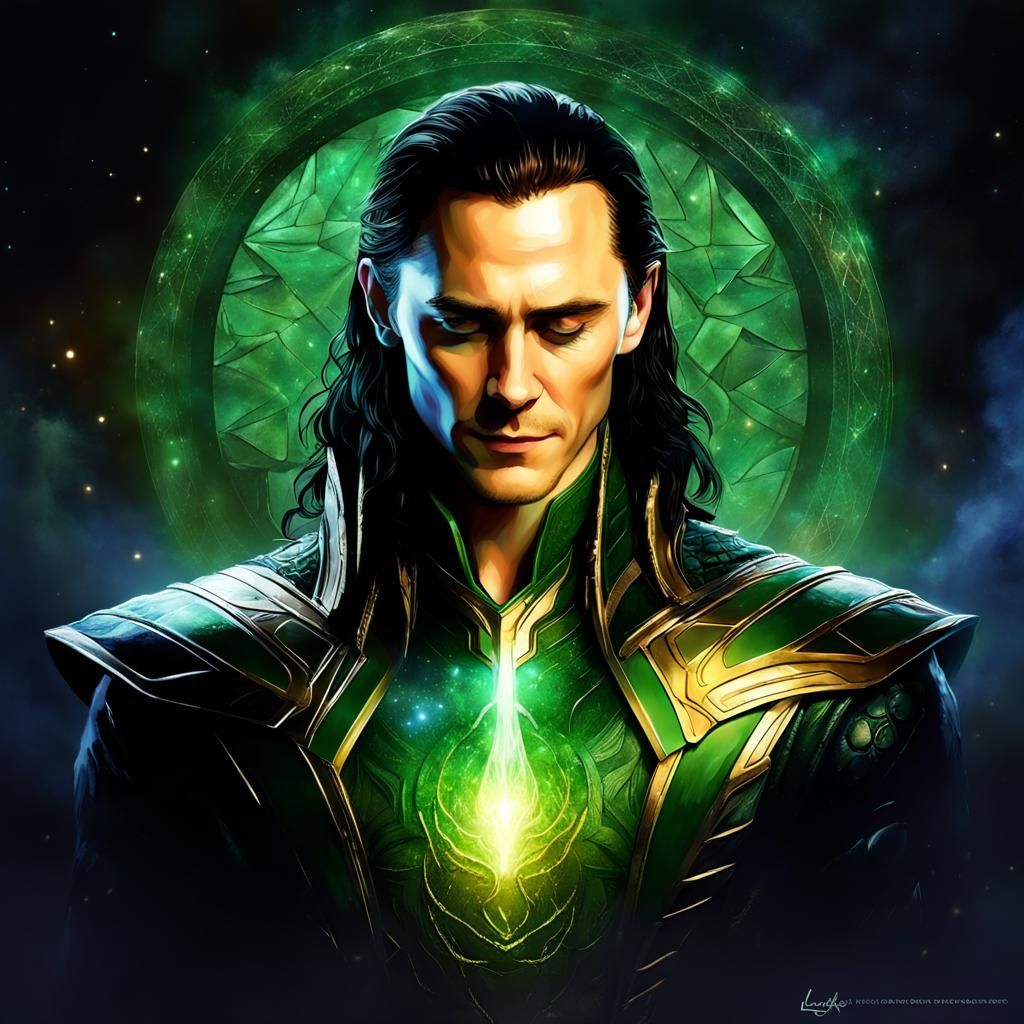 Sleeping Loki of Asgard: Detailed Concept Art