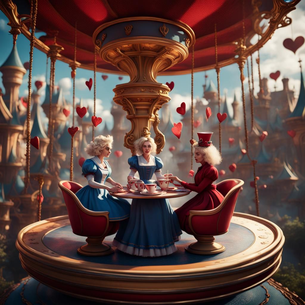 Alice Wonderland Fun Fair