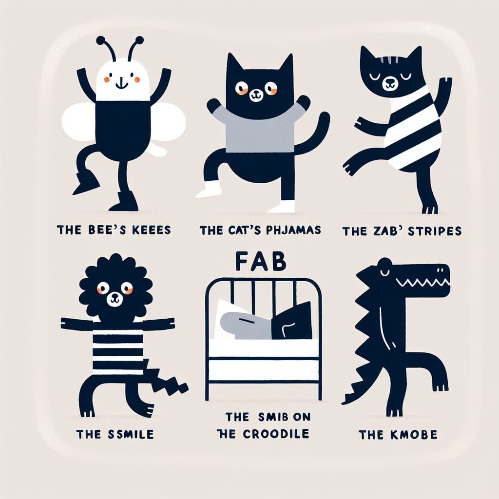 Boogie Woogie Creatures Having a Fab Time