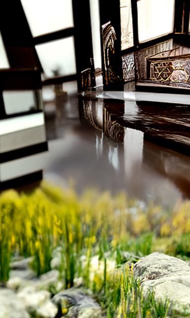 Abstract Photorealistic Image in Hyperdetailed 3D