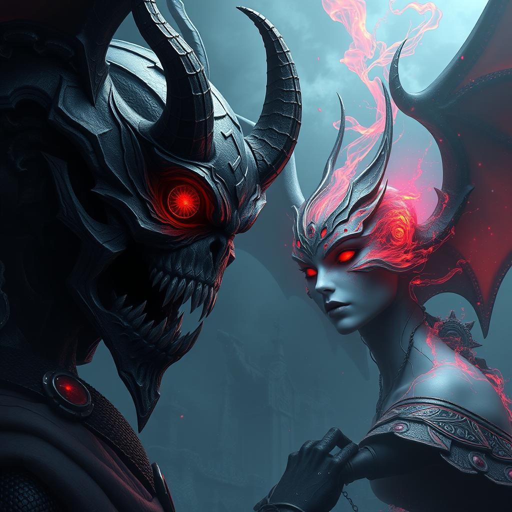 Fantastical Matte Painting in Deep Color