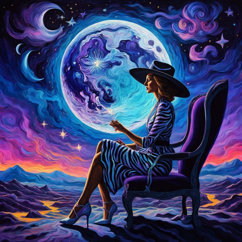 Seated woman