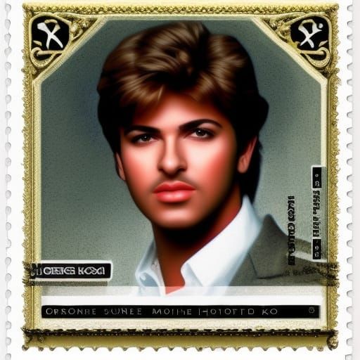 George Michael tribute postage stamp
