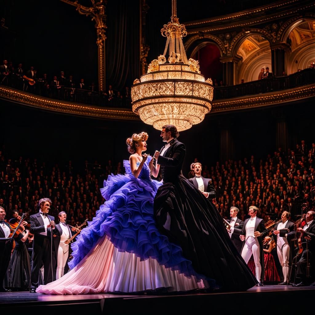 Grand Night at the Opera: Detailed Stage Scene