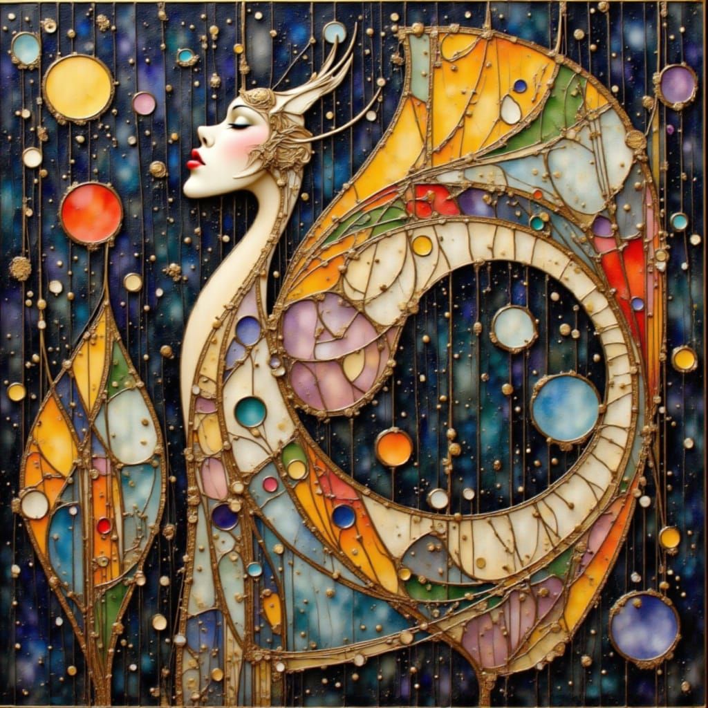 Stained Glass Precious Oddity