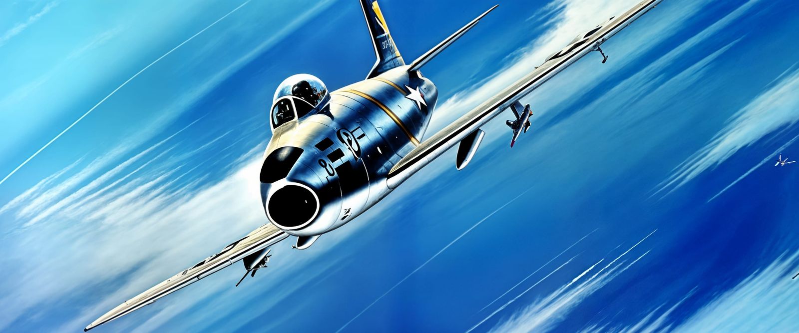 F-86 Sabre Jet Fighter Plane