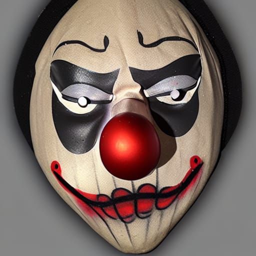 Scary Clown Mask for Halloween