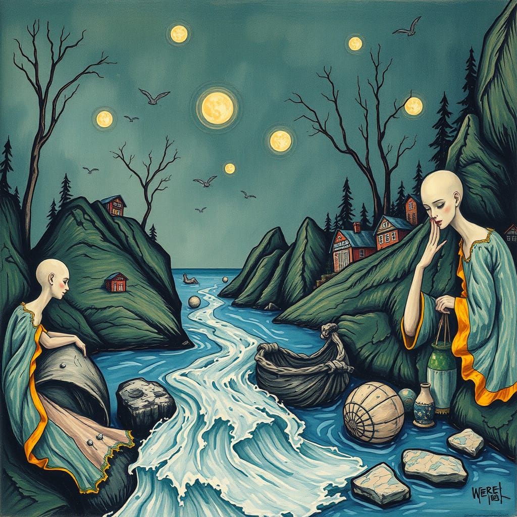 Potamophobia - Fear of rivers or running water