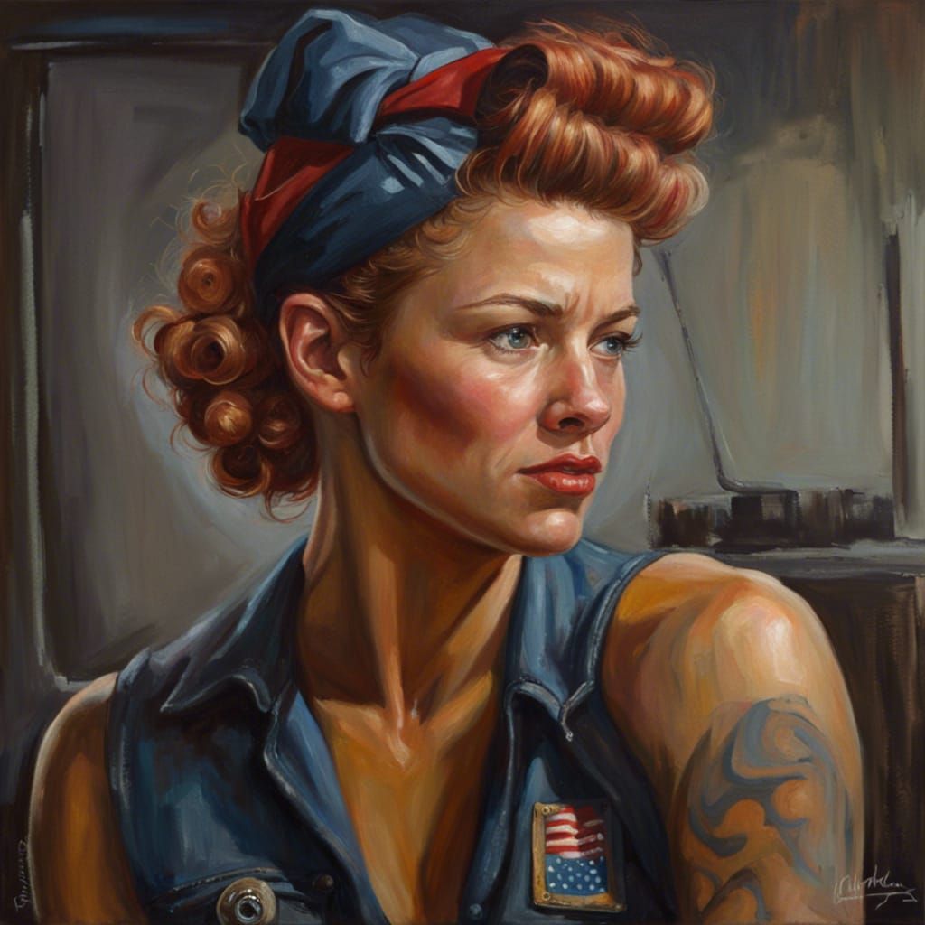 Rosie the Riveter Inspired
