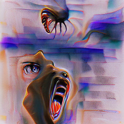 Bold "FEAR" Typography