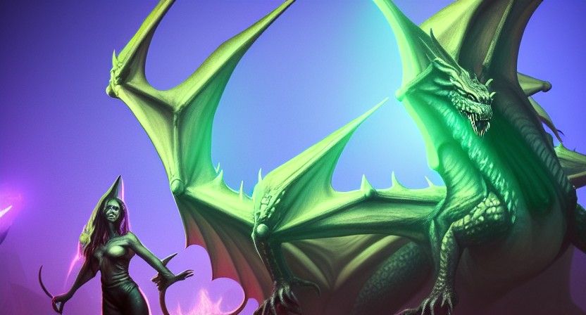 Dragon and his pet