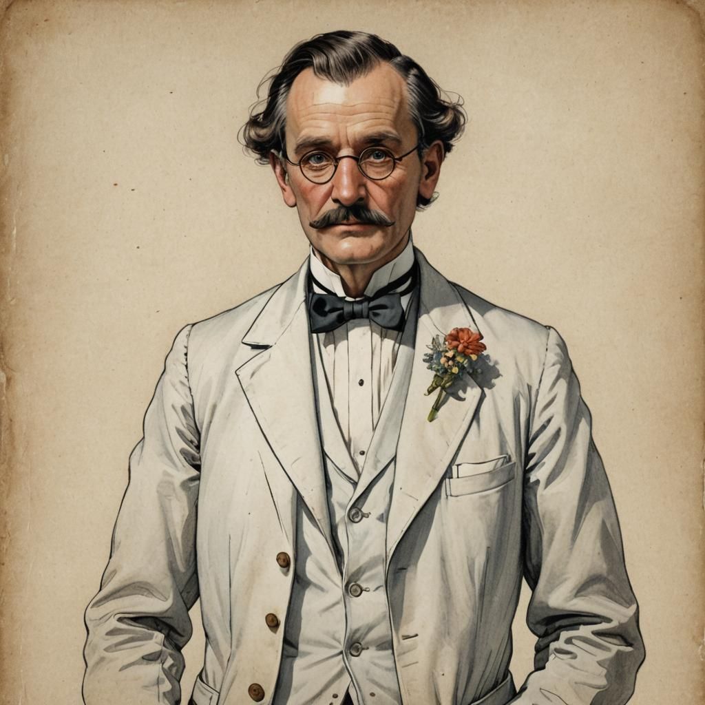 Eccentric Doctor in a Cluttered Laboratory