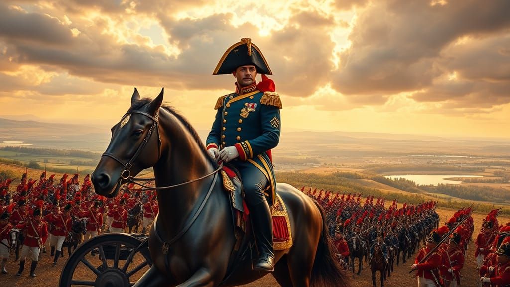 Napoleon Leads the Grande Armée into 1812 Invasion