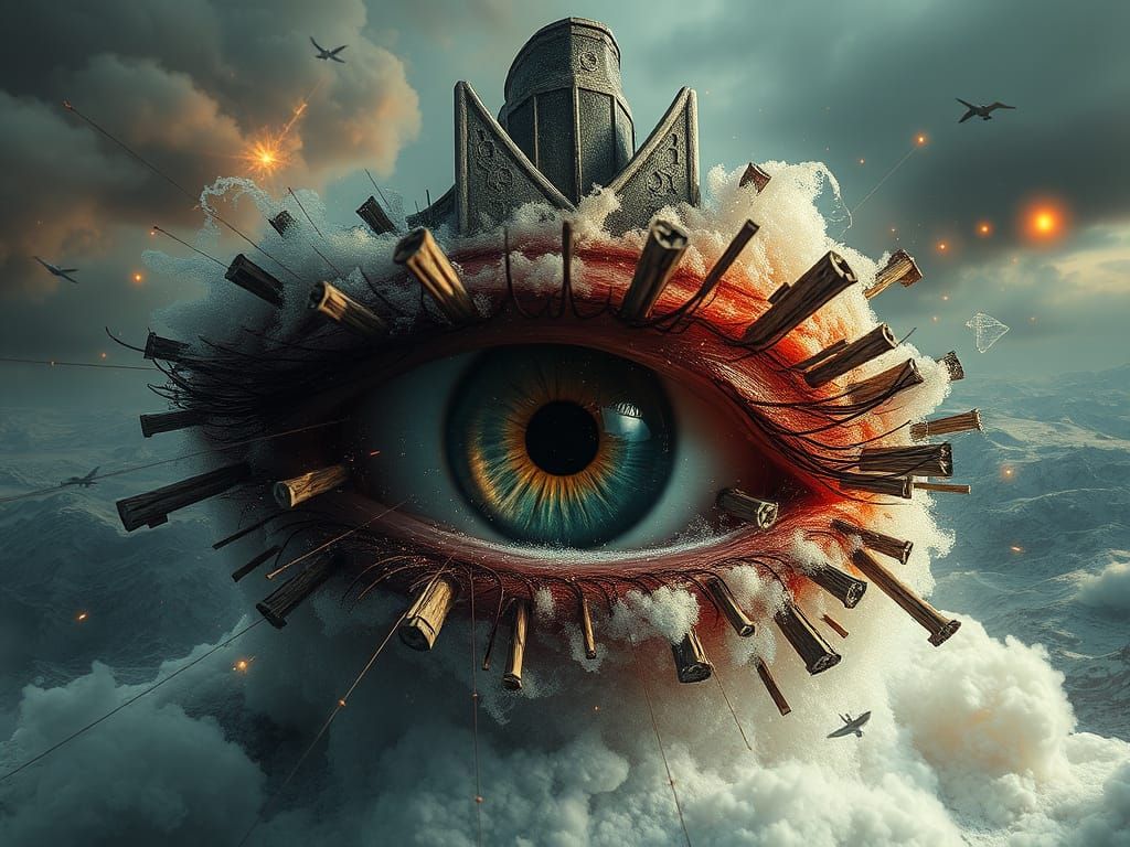 The Storm of the Eye Chaotic Deconstruction