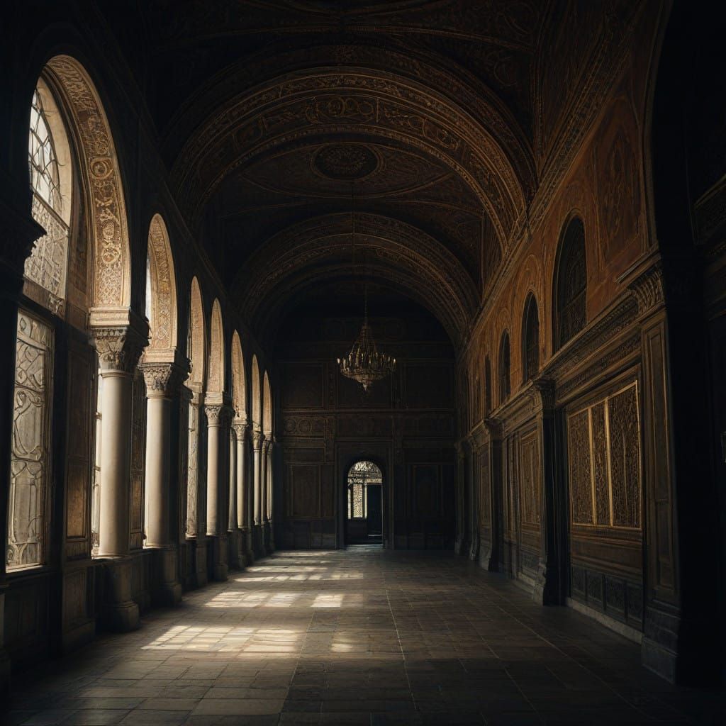 Epic Ottoman Architecture at Topkapi Palace in Golden Hour