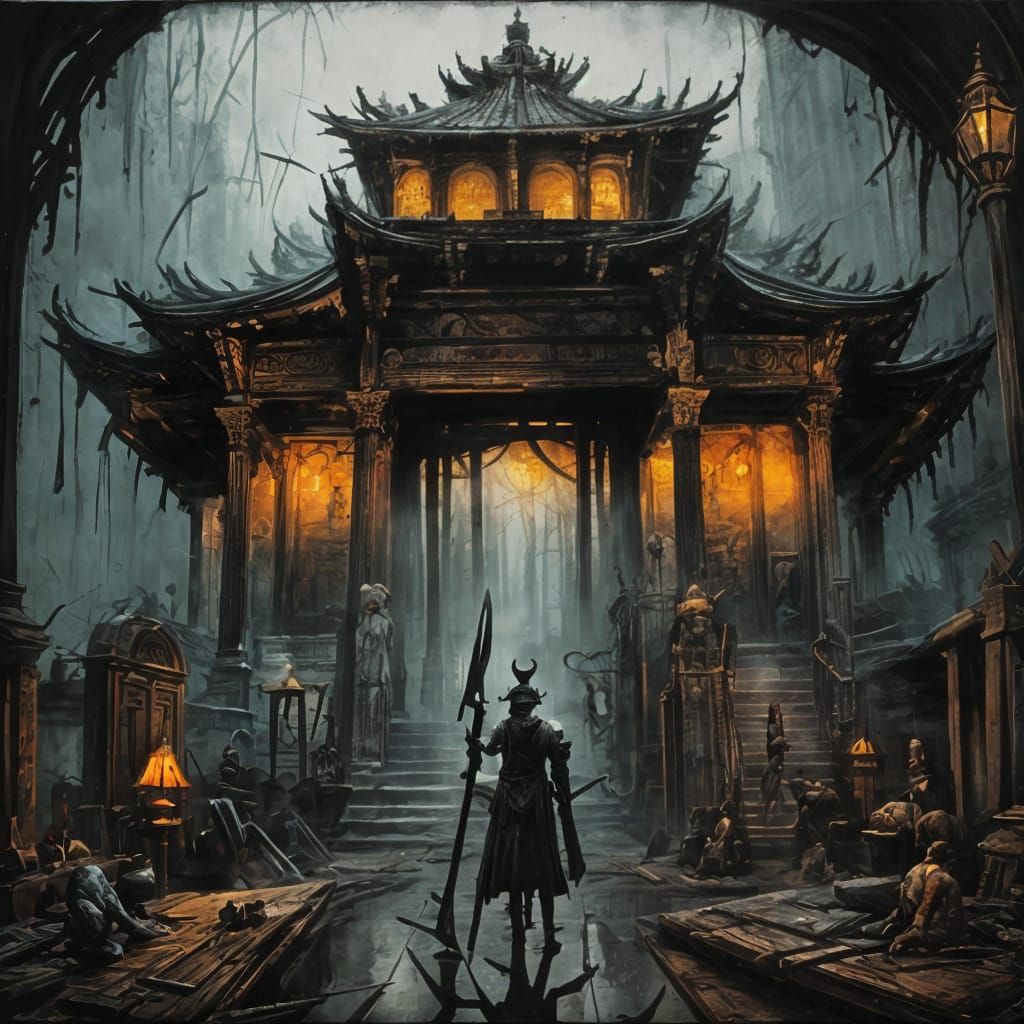 Expressionistic Horror: Barbarian vs. High Priestess