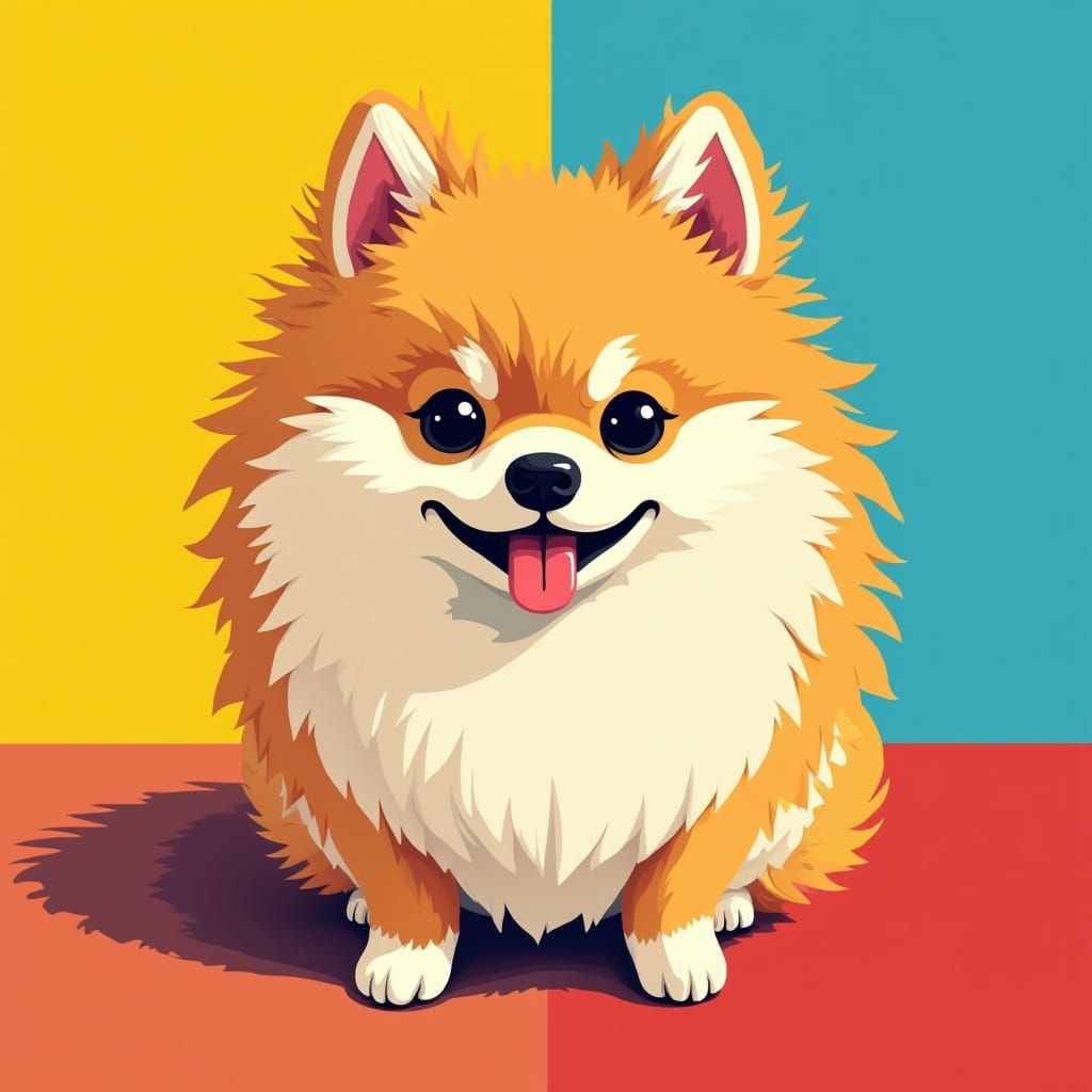 a pomeranian