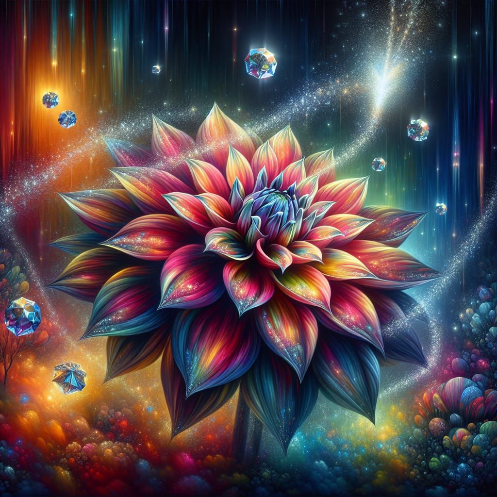 Cosmic Dahlia