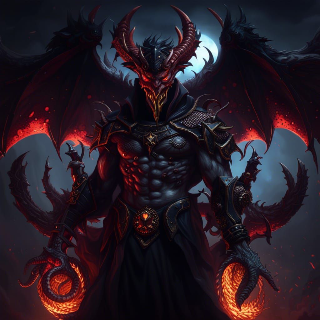 Demonic Gathering: Fantasy Concept Art in 8K