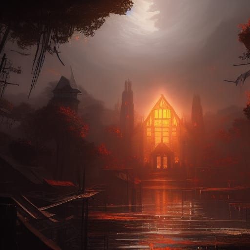 Dark Fantasy House of the Rising Sun