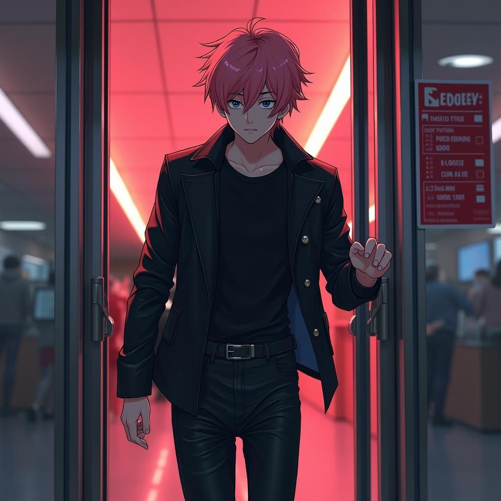 Anime Bank Robbery in 3D Style