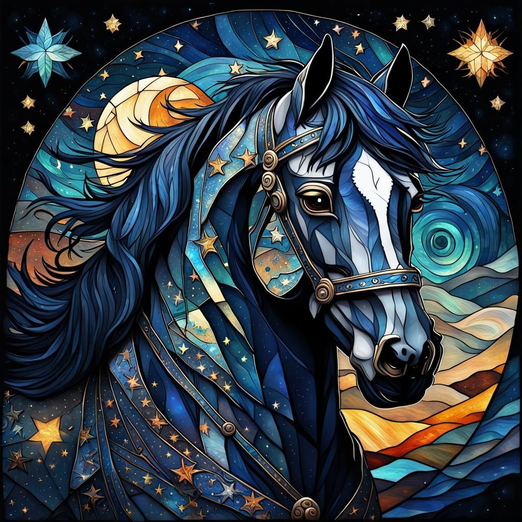 Horse in the Wall